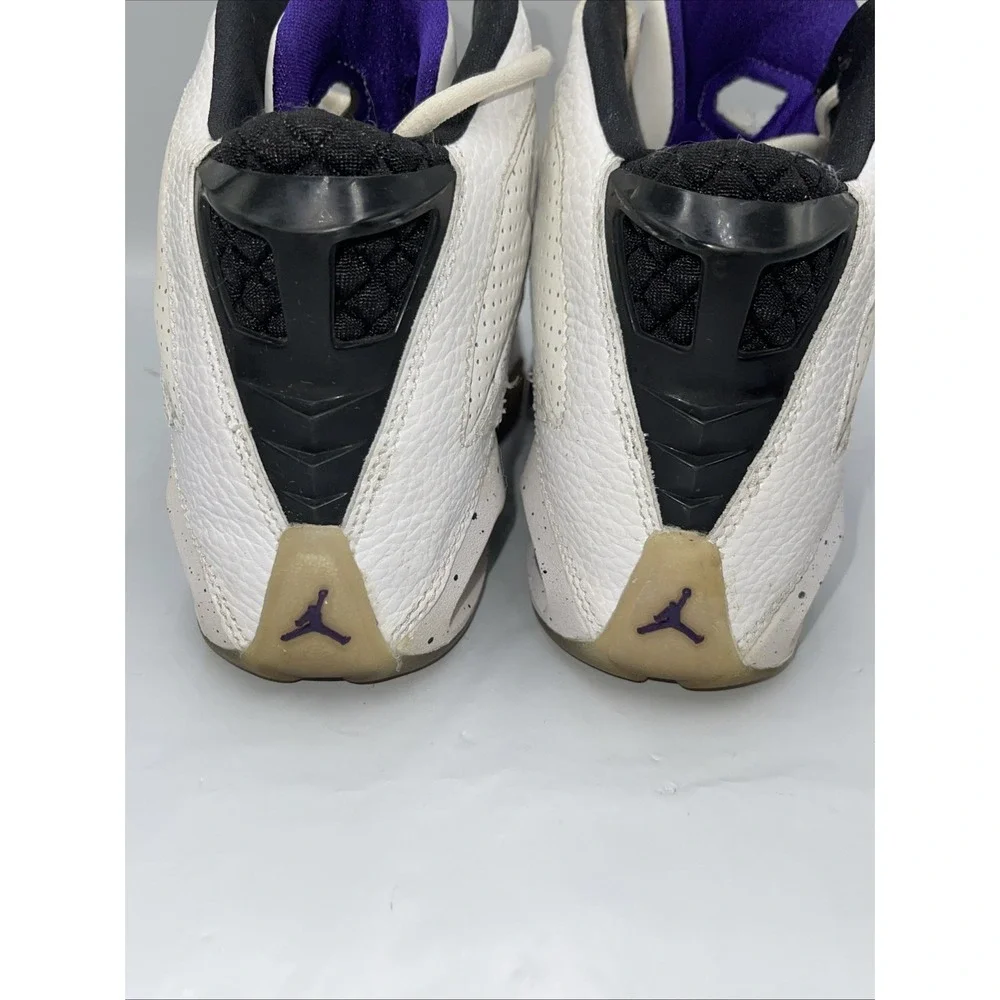 Nike‎ Air Jordan B'Loyal GS Sneakers Youth 6.5Y White Black Purple CK1425-115